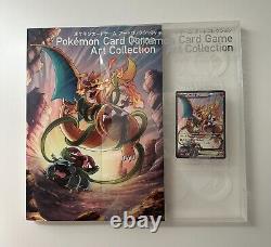 Carte promotionnelle Pokemon Charizard EX P 276/XY-P SCELLÉE avec livre de collection d'art.