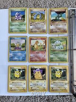 Cartes De Pokémon Vintage Reliure De Lot De Collection Rare Holo Wotc 1999 Era