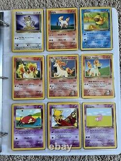 Cartes De Pokémon Vintage Reliure De Lot De Collection Rare Holo Wotc 1999 Era