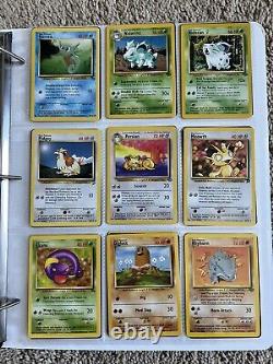 Cartes De Pokémon Vintage Reliure De Lot De Collection Rare Holo Wotc 1999 Era