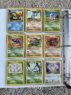 Cartes De Pokémon Vintage Reliure De Lot De Collection Rare Holo Wotc 1999 Era