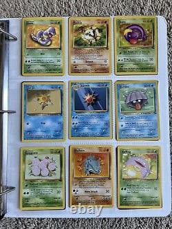 Cartes De Pokémon Vintage Reliure De Lot De Collection Rare Holo Wotc 1999 Era