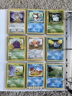 Cartes De Pokémon Vintage Reliure De Lot De Collection Rare Holo Wotc 1999 Era