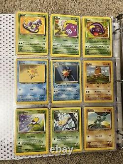 Cartes De Pokémon Vintage Reliure De Lot De Collection Rare Holo Wotc 1999 Era