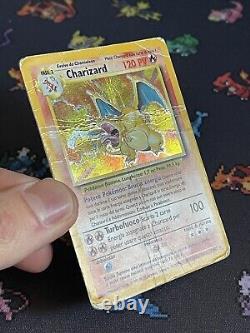 Cartes Pokémon Charizard 4/102 Base Set ITALIEN WOTC (HP)