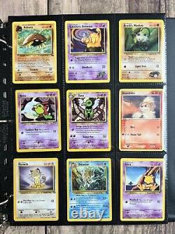 Cartes Pokemon Collection Rare VINTAGE CHARIZARD Holo Lot UNIQUE WOTC de l'ère 1999