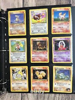 Cartes Pokemon Collection Rare VINTAGE CHARIZARD Holo Lot UNIQUE WOTC de l'ère 1999