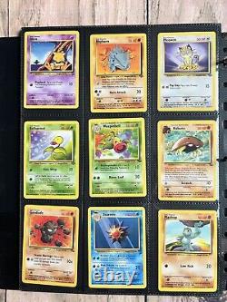 Cartes Pokemon Collection Rare VINTAGE CHARIZARD Holo Lot UNIQUE WOTC de l'ère 1999