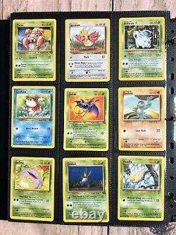 Cartes Pokemon Collection Rare VINTAGE CHARIZARD Holo Lot UNIQUE WOTC de l'ère 1999