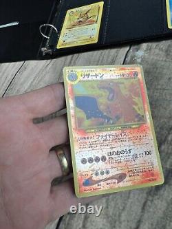 Cartes Pokemon Collection Rare VINTAGE CHARIZARD Holo Lot UNIQUE WOTC de l'ère 1999