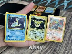 Cartes Pokemon Collection Rare VINTAGE CHARIZARD Holo Lot UNIQUE WOTC de l'ère 1999