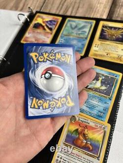 Cartes Pokémon Collection Rare VINTAGE CHARIZARD Holo Lot UNIQUE WOTC de l'ère 1999
