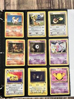 Cartes Pokemon Collection Rare VINTAGE CHARIZARD Holo Lot UNIQUE de l'ère WOTC de 1999