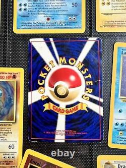 Cartes Pokemon Collection Rare VINTAGE CHARIZARD Holo Lot UNIQUE de l'ère WOTC de 1999