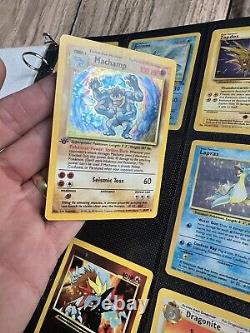 Cartes Pokemon Collection Rare VINTAGE CHARIZARD Holo Lot UNIQUE de l'ère WOTC de 1999