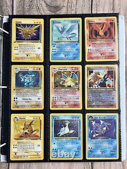 Cartes Pokemon Collection Rare VINTAGE CHARIZARD Holo WOTC 1999 Lot Era UNIQUE