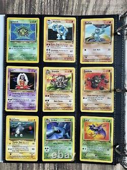 Cartes Pokemon Collection Rare VINTAGE CHARIZARD Holo WOTC 1999 Lot Era UNIQUE