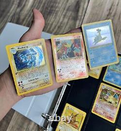 Cartes Pokemon Collection Rare VINTAGE CHARIZARD Holo WOTC 1999 Lot Era UNIQUE