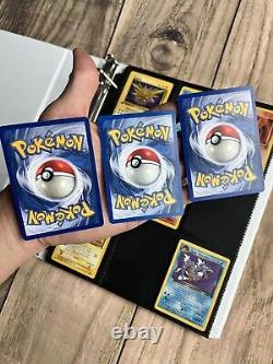 Cartes Pokemon Collection Rare VINTAGE CHARIZARD Holo WOTC 1999 Lot Era UNIQUE