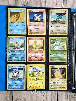 Cartes Pokemon Collection Rare VINTAGE reliure Holo WOTC Lot PREMIUM de l'ère 1999