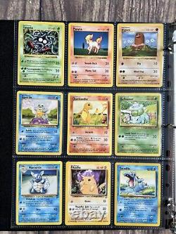 Cartes Pokemon Collection Rare VINTAGE reliure Holo WOTC Lot PREMIUM de l'ère 1999