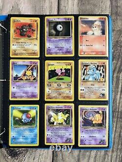 Cartes Pokemon Collection Rare VINTAGE reliure Holo WOTC Lot PREMIUM de l'ère 1999