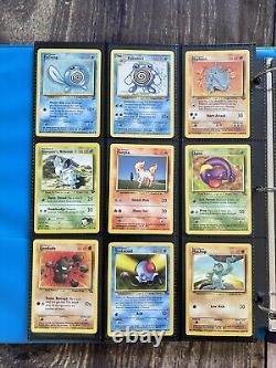 Cartes Pokemon Collection Rare VINTAGE reliure Holo WOTC Lot PREMIUM de l'ère 1999