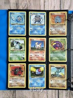 Cartes Pokemon Collection Rare VINTAGE reliure Holo WOTC Lot PREMIUM de l'ère 1999