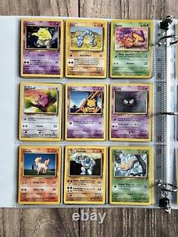 Cartes Pokemon Collection Rare VINTAGE reliure Holo WOTC Lot PREMIUM de l'ère 1999