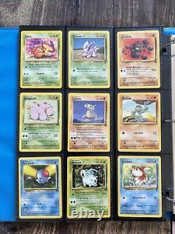 Cartes Pokemon Collection Rare VINTAGE reliure Holo WOTC Lot PREMIUM de l'ère 1999