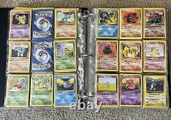 Cartes Pokemon Collection Rare Vintage Classeur