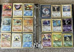 Cartes Pokemon Collection Rare Vintage Classeur