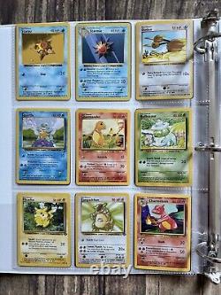 Cartes Pokemon Collection Rare Vintage classeur Holo WOTC Lot de l'ère ZAPDOS 1999