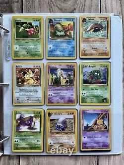 Cartes Pokemon Collection Rare Vintage classeur Holo WOTC Lot de l'ère ZAPDOS 1999