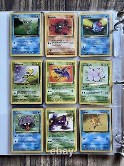 Cartes Pokemon Collection Rare Vintage classeur Holo WOTC Lot de l'ère ZAPDOS 1999