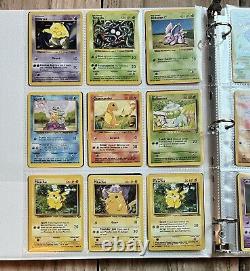 Cartes Pokémon Collection Rare Vintage reliure Holo WOTC 1999 Era Lot PREMIUM