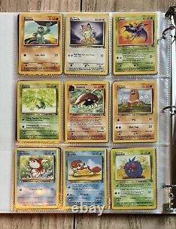 Cartes Pokémon Collection Rare Vintage reliure Holo WOTC 1999 Era Lot PREMIUM