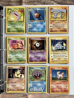 Cartes Pokémon Collection Vintage Rare Classeur Holo WOTC Lot Premium de l'Ère 1999