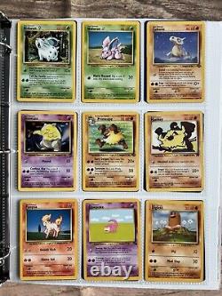 Cartes Pokémon Collection Vintage Rare Classeur Holo WOTC Lot Premium de l'Ère 1999