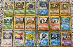 Cartes Pokémon Set Original 151 Complet Vintage / Dracaufeu, Tortank, Florizarre