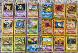 Cartes Pokémon Set Original 151 Complet Vintage / Dracaufeu, Tortank, Florizarre