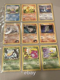 Cartes Pokémon Vintage Rare Collection Lot Reliure Holo Wotc Ex Era