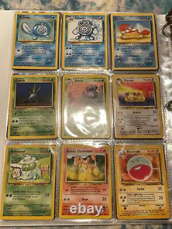 Cartes Pokemon Vintage Rare Collection Lot Reliure Holo Wotc Ex Era Moderne