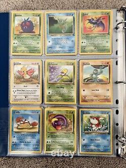 Cartes Pokemon Vintage Reliure De Lot Collection Rare Holo Wotc 1999 Cadeau De Noël