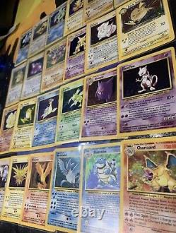 Cartes Pokémon Vintage WOTC Lot de 100 cartes GARANTI 1ère édition/Holo/Rare non-Holo