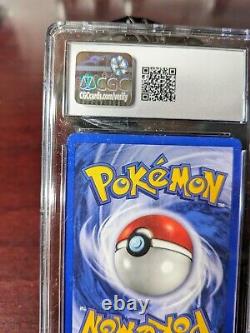 Cartes Pokémon de base Erreur de cartes Erreur Holo Rare CGC Noté et Authentifié