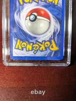 Cartes Pokémon de base Erreur de cartes Erreur Holo Rare CGC Noté et Authentifié