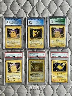 Cartes Pokémon notées Lot Rare Collection Pikachu