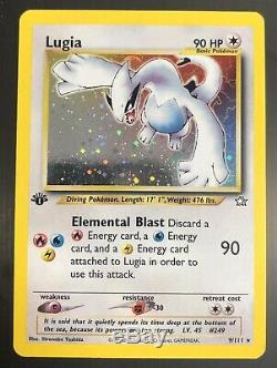 Cartes Quatre 1er Rare Édition Holographic Base Pokémon Charizard Lugia Ho-oh Nm-mt