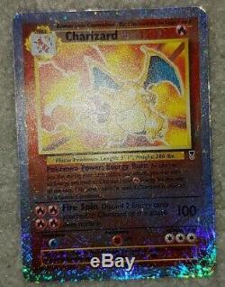 Charizard 3/110 Legendary Collection Set Ultra Rare Holo Carte Pokemon Inversée